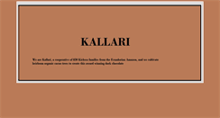 Desktop Screenshot of kallari.com